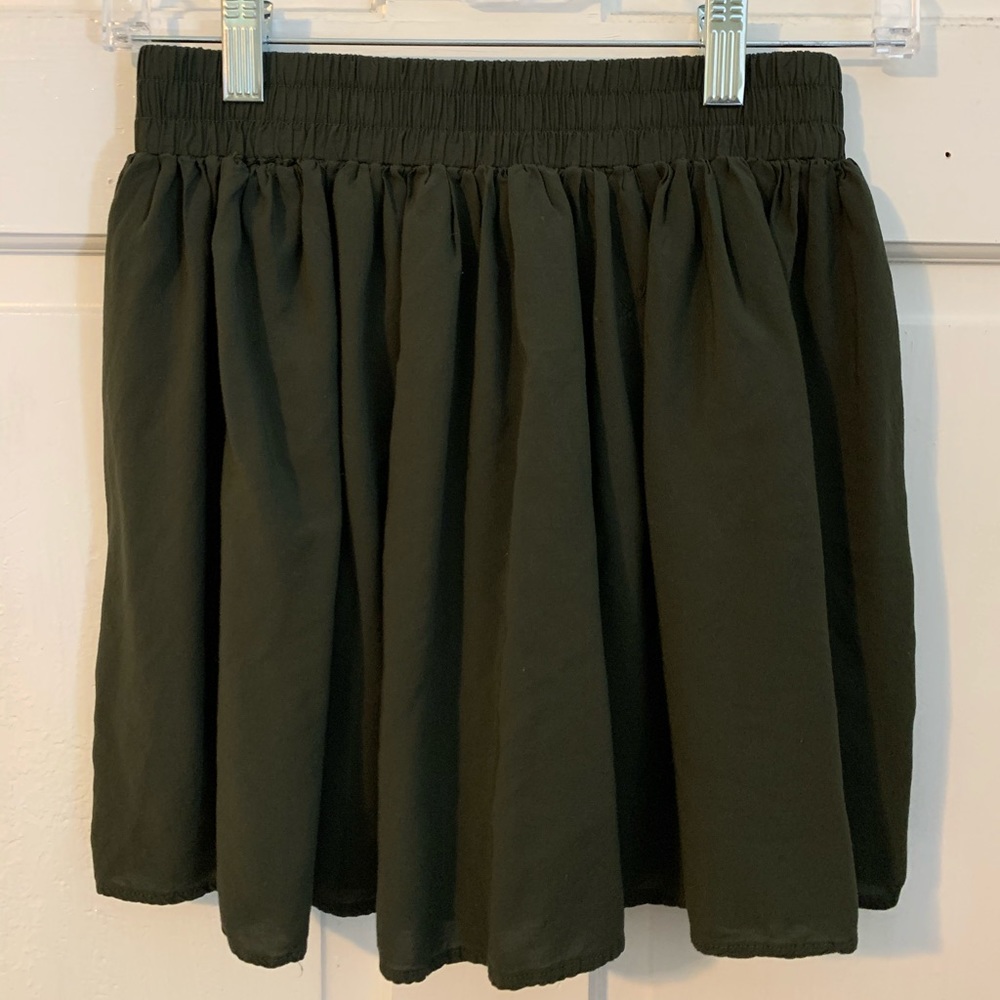 Army Green Skirt